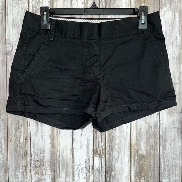 J. Crew Black Broken In Chino Shorts - Picture 2 of 8